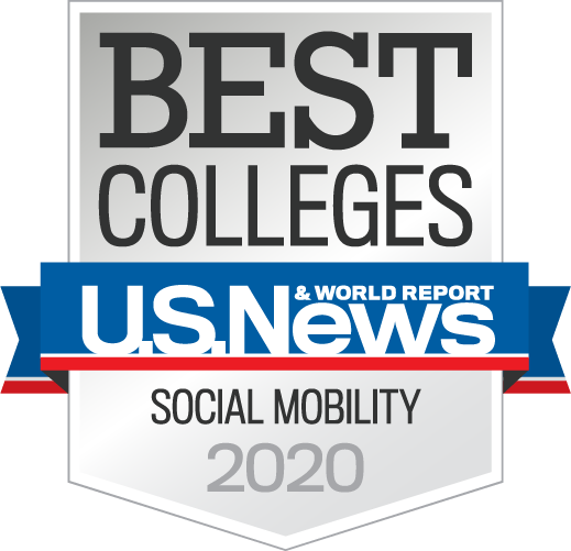 U.S. News badge for Social Mobility